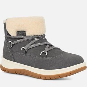 UGG Lakesider Heritage Lace Waterproof Boots Charcoal Size 11 – New Without Tags
